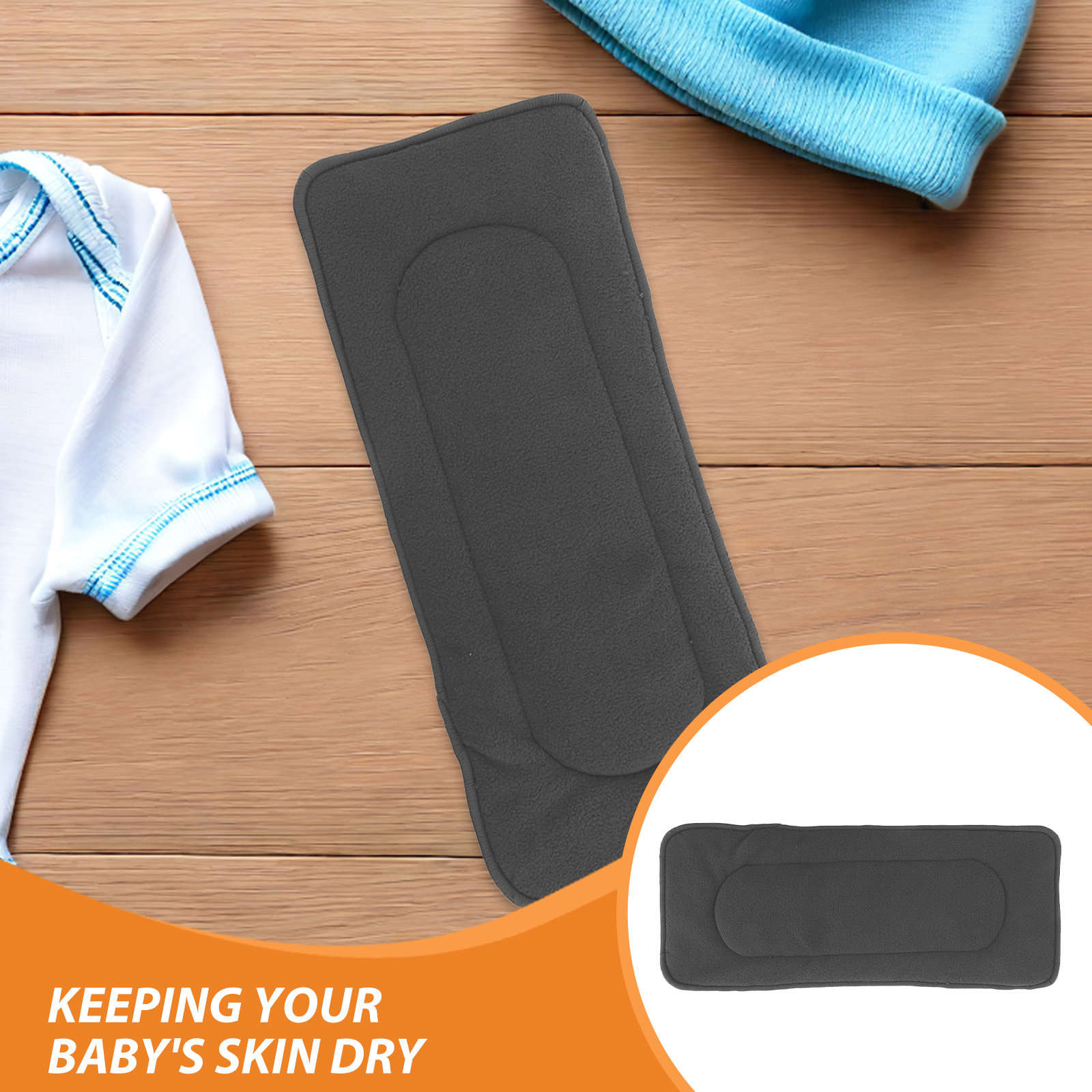 4 sztuki wkładek do pieluch z  – Cloth Diaper Insert recenzja i cena